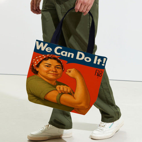 Femmoora ™ Custom Rosie the Riveter Museum Tote