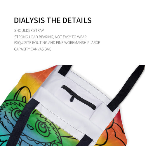 Femmoora ™ Rainbow Creature Tote