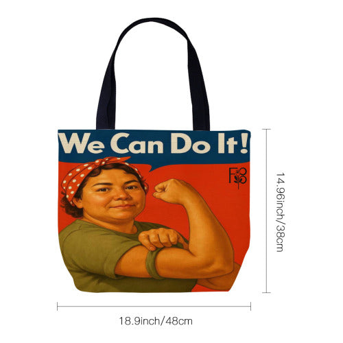 Femmoora ™ Custom Rosie the Riveter Museum Tote